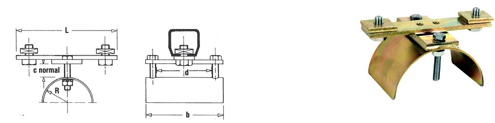 Flat Cable end Clamp .K10/.K11