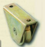STEEL BOTTOM ROLLER FOR ANGLE GUIDE RAIL (WITH BASE) X1.V49-V53