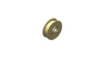 STEEL BOTTOM ROLLER FOR SQUARE GUIDE RAIL (WITH AXLE) X1.S80-S86