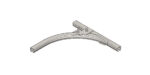Single Tongue Switch complete with 90° Bend .A45/.A46