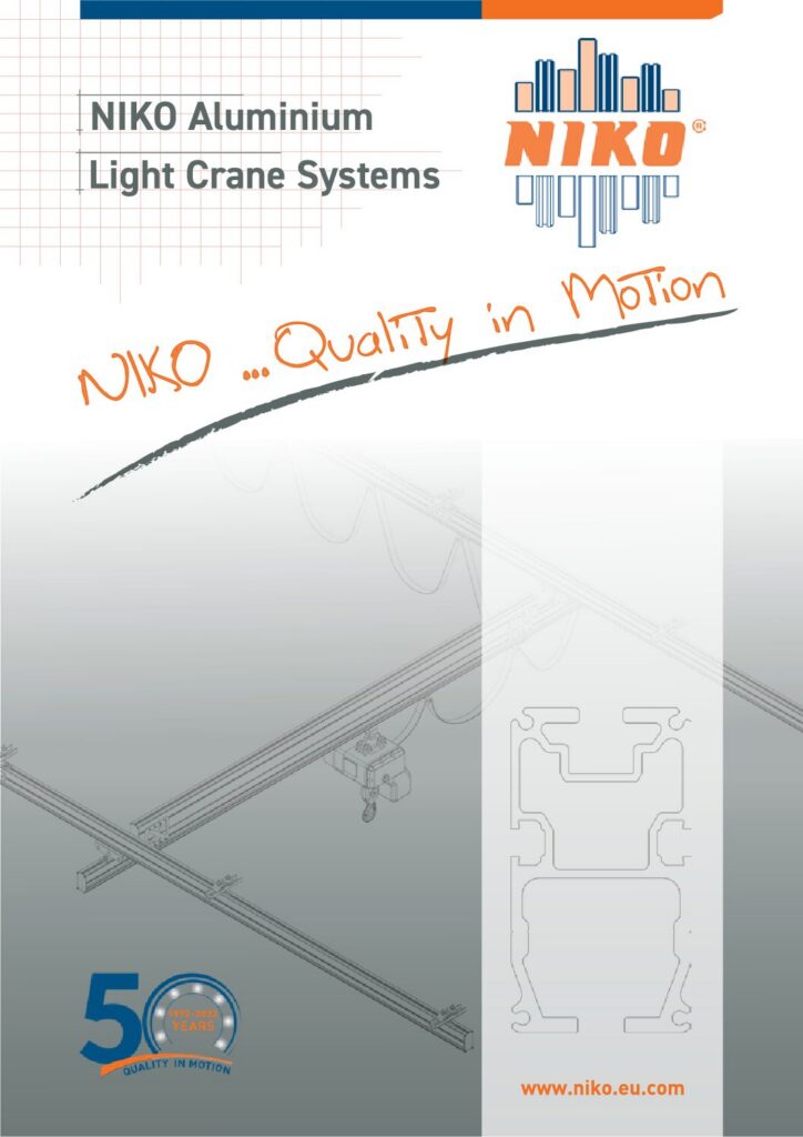 NIKO Aluminium Light Crane Systems