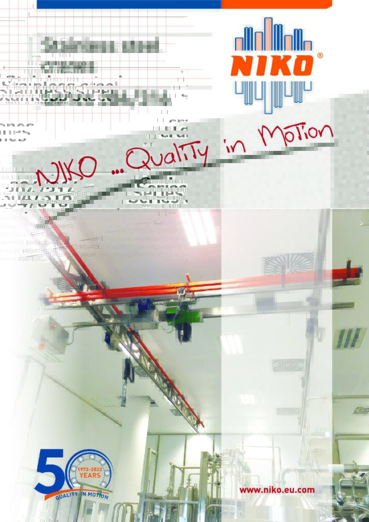 Stainless Steel Light Crane Systems Brochure