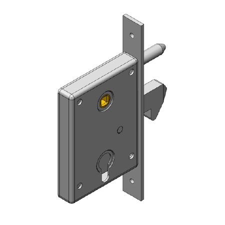 Catch lock with hook
