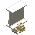Adjustable joist clamp (90 degrees to the I-Beam)