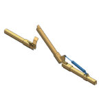 Pneumatic Vertical Swivel Unit Upward