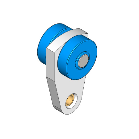 Wheel hanger for curtains